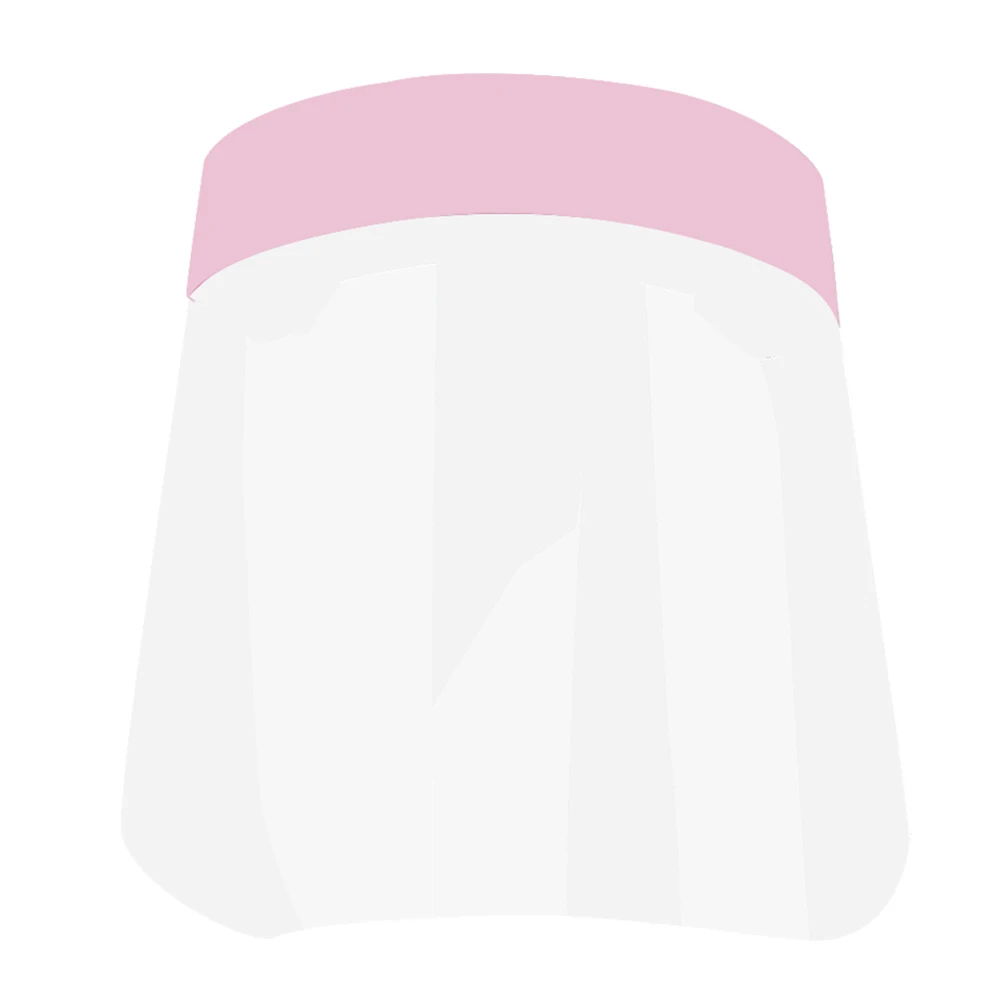 

10X Anti-fog Empty Top Transparent Whole Face Shield Splash-proof Mask Caps Full Face Shield Full Fask Mask