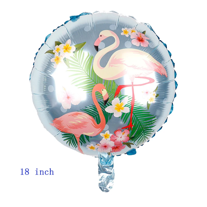 5 шт. воздушные шары в виде синего фламинго 18 дюймов | Дом и сад