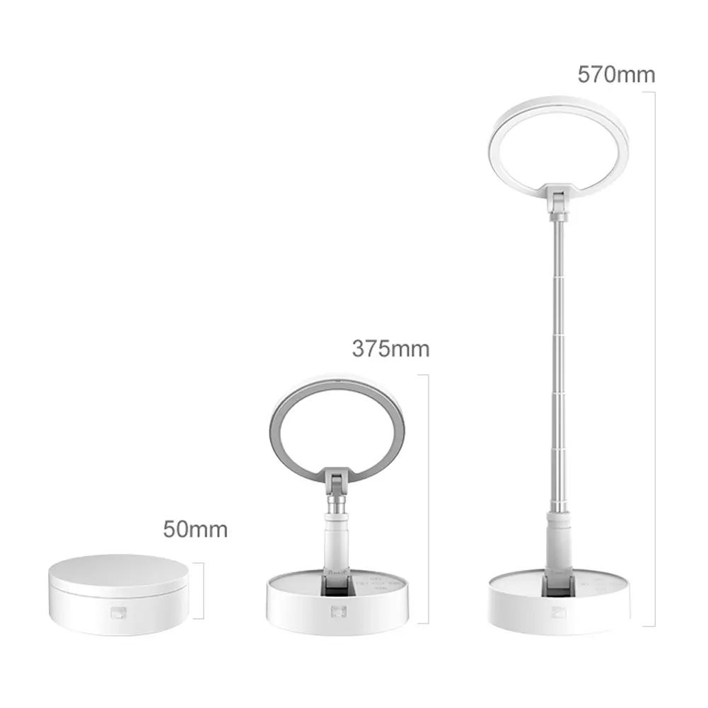 

Table Lamp Telescopic Folding LED Desk Lamp Eye Protection Touch Table Lamp Reading Lamps for Work Study