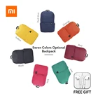 Оригинальный Xiaomi Mijia Рюкзак Портативный Модный Красочный Досуг Спорт Нагрудный Пакет Сумки Унисекс Для Мужчин Женщин Путешествия Кемпинг
