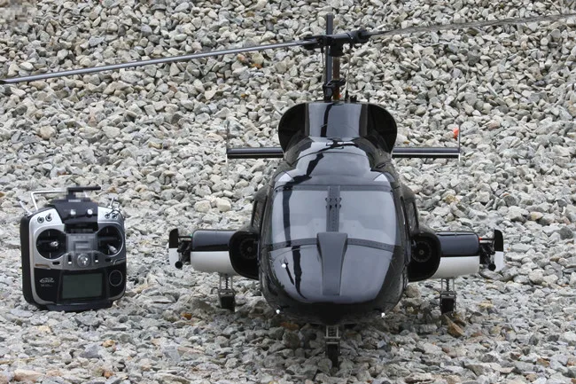 Предварительная 800 Размер Airwolf черный fuselage Вертолет& Mechanik конверсионный комплект