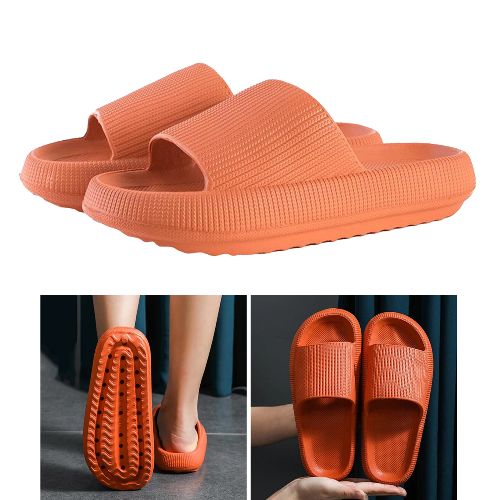 

Super Soft Unisex Home pers Shoes Non- Open Toe House Shower Sandals EVA Home per