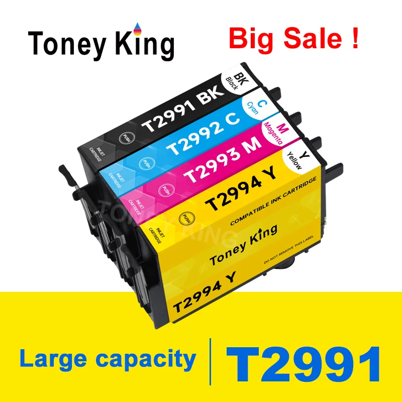 Картриджи 29XL T2991XL T2991 для принтеров Epson XP235 XP247 XP245 XP332 XP335 XP342 XP345 XP435 XP432