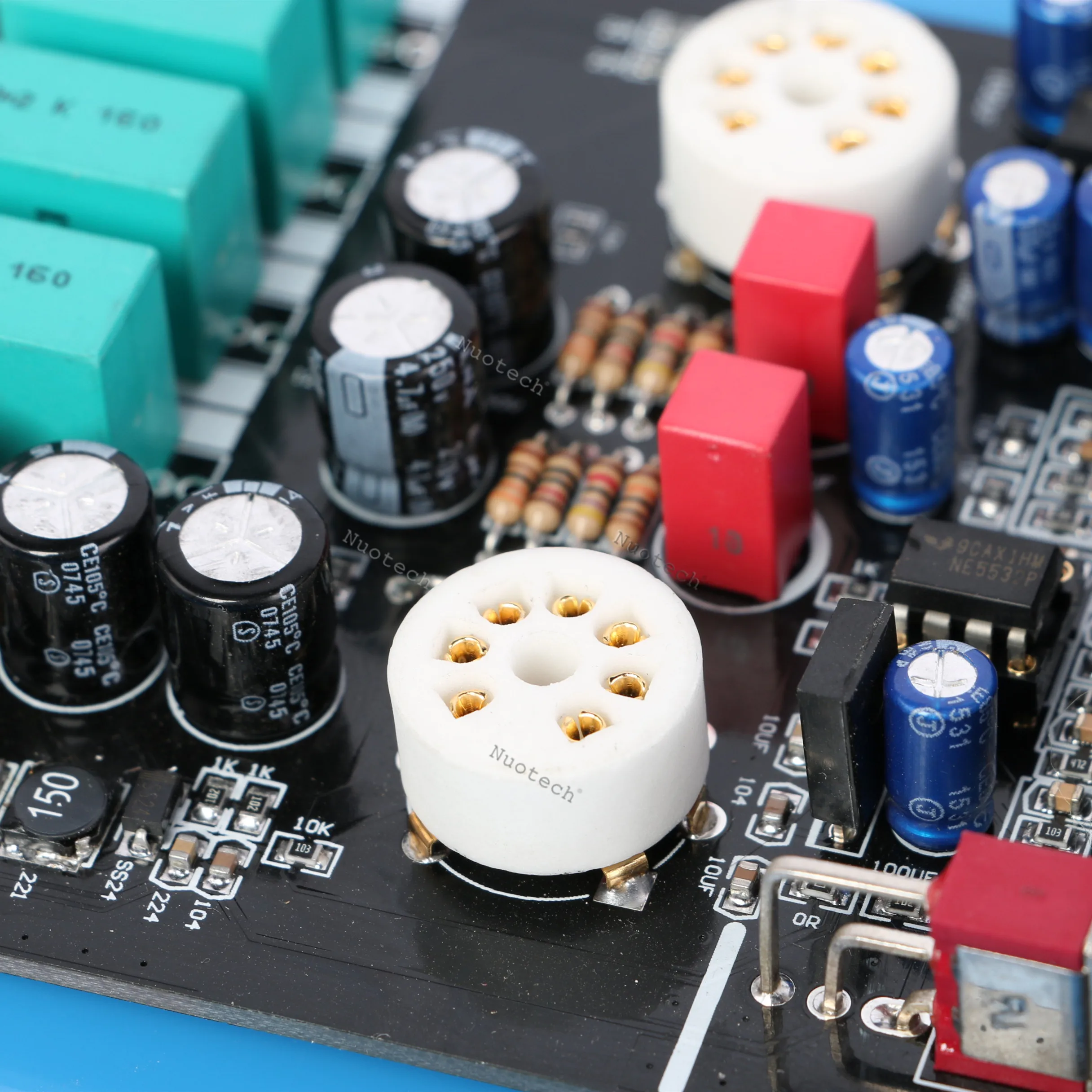 Мини-предусилитель Nuotech 6J5/6K4 трубчатый усилитель HIFI с регулировкой высоких и