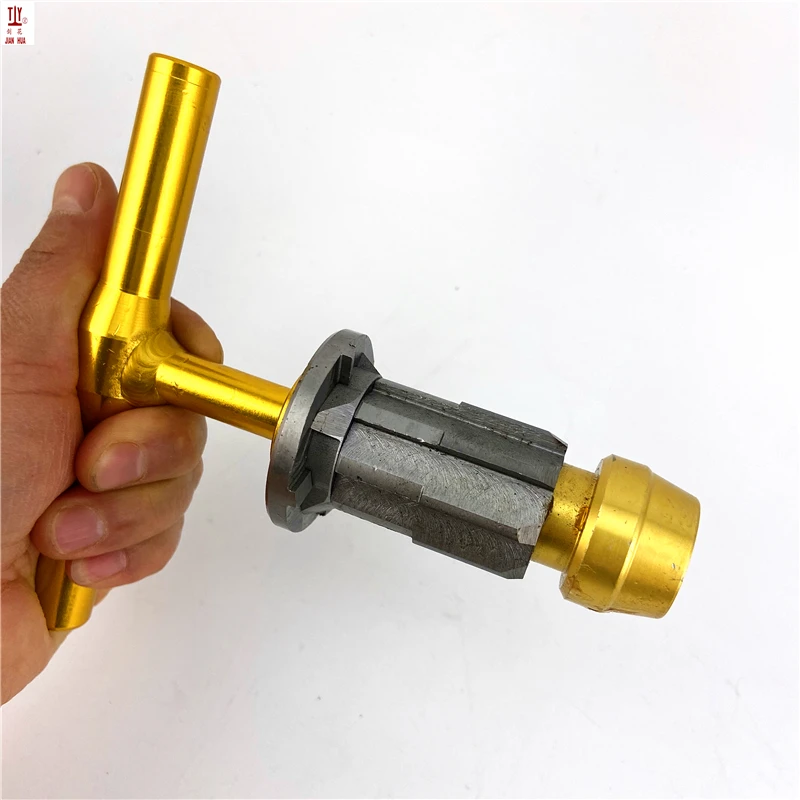 Пластиковая Трубная развертка DN 40 мм Т калибратор для труб ручных инструментов