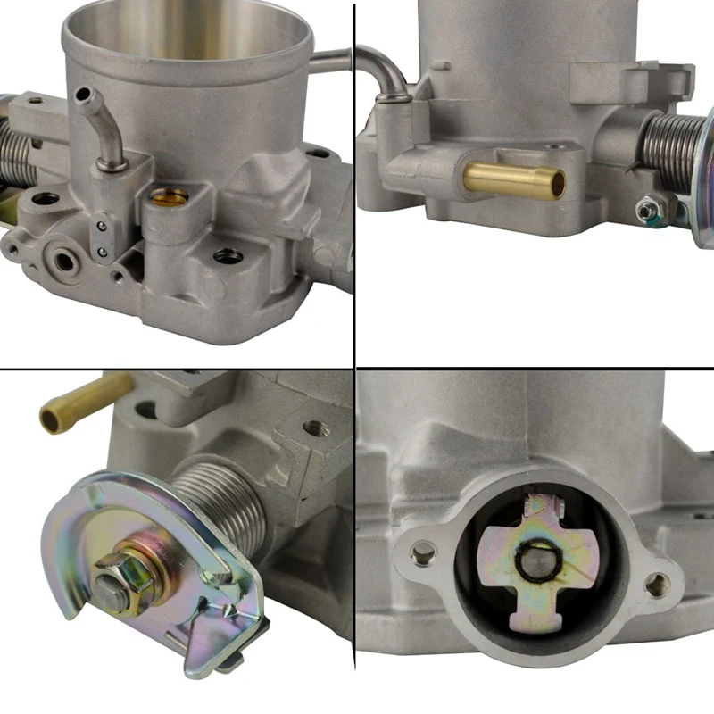 

70Mm Cast Throttle Body W/Bolts & Gaskets For Honda Civic Si Acura B D F H