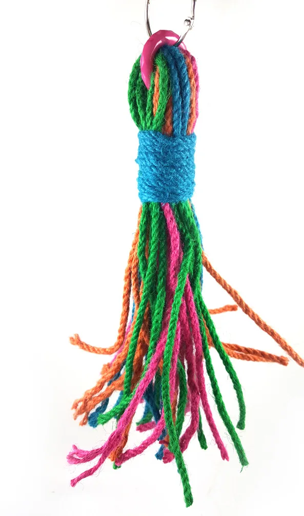 

Parrot toys Toy bird Parrot colorful thread pull bite toy HZ1022