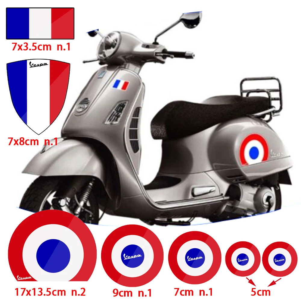 Наклейки на мотоцикл флаг Италии Набор наклеек для PIAGGIO VESPA GTS GTV PX LT LX LXV SPRINT PRIMAVERA 50