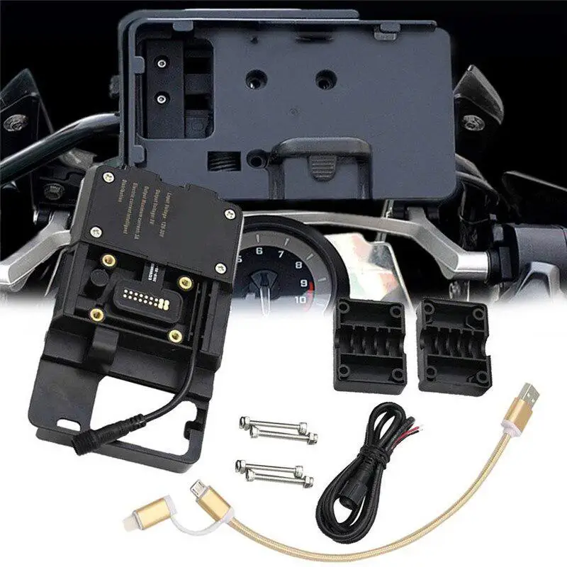 Зарядное usb устройство для мотоцикла держатель телефона Подставка телефон