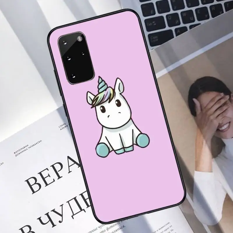 

Animal Unicorn For Phone Case For Samsung A40 A31 A50 A51 A71 A20E A20S S8 S9 S10 S20 Plus note 20 ultra