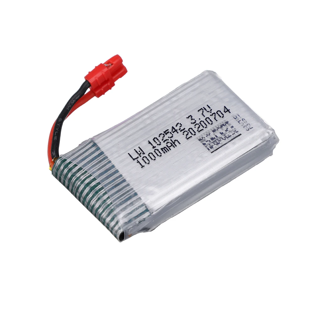 

3.7V 1000mAh 102542 Lipo Battery for Syma X5HC X5HW X5UW X5UC RC Quadcopter Battery with Charger Drone Spare Part