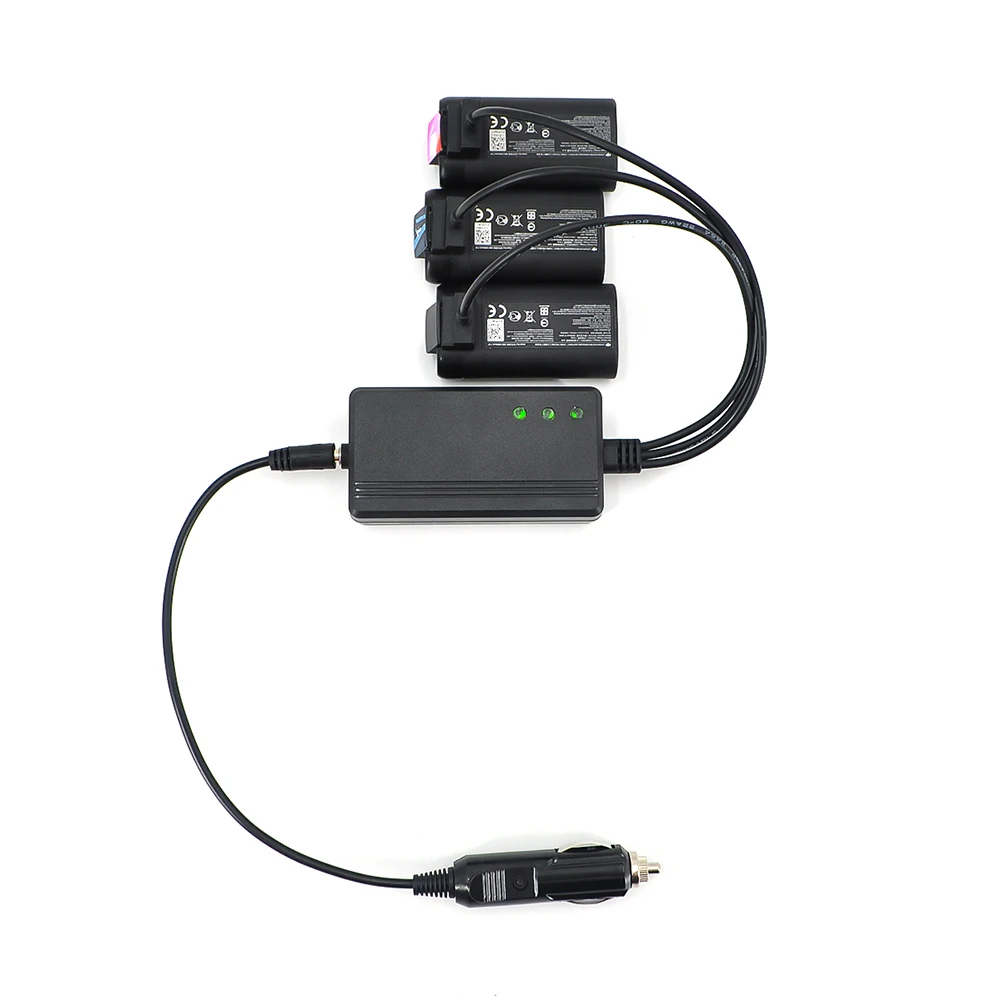 

1 to 3 Car Charger Convenient Replace Car Accessories for DJI Mavic Mini Battery Charging Adapter Drone Accessories