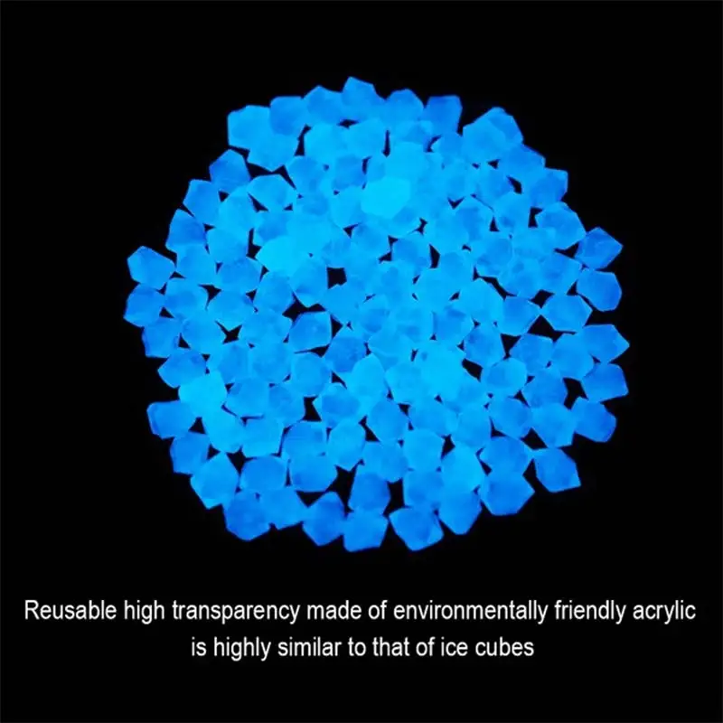 Искусственная светящаяся камень аквариум пейзаж светящийся вилла сад галька