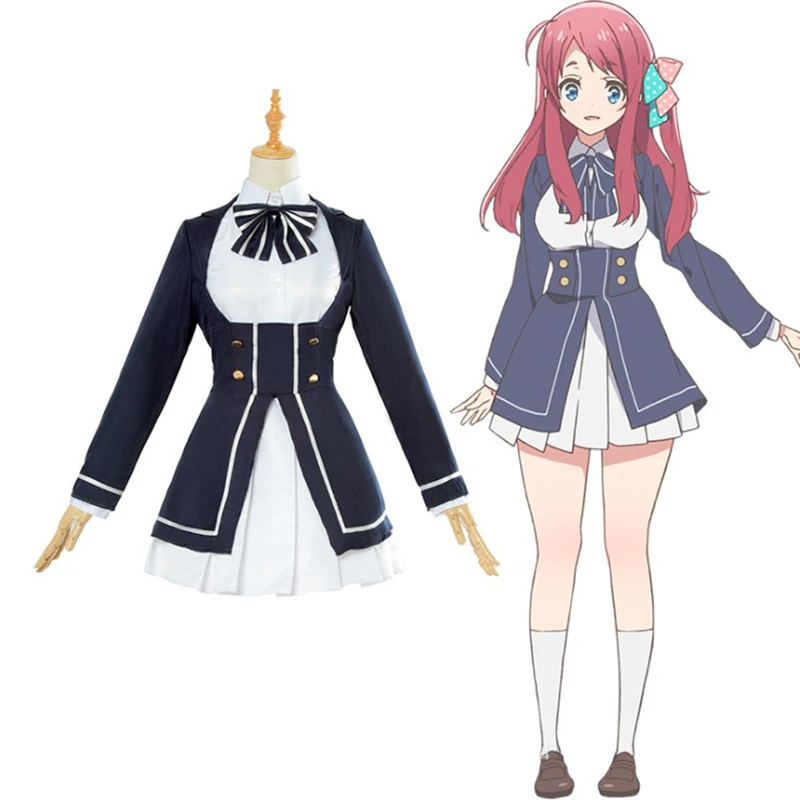 

Anime Zombie Land Saga Cosplay Costumes Sakura Minamoto Cosplay Uniform Costume Halloween Carnival Party Women Cosplay Costume