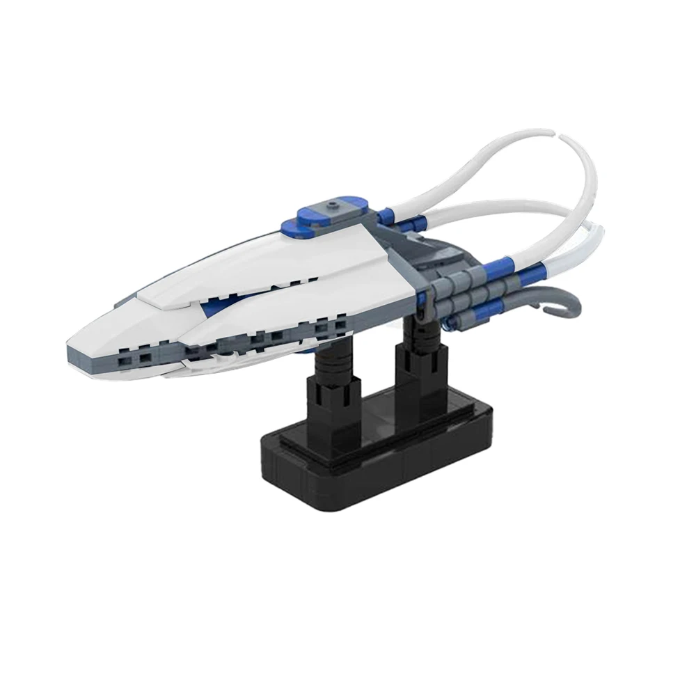 

City Building Blocks TV Show The Orville U.S.S. Orville Space Ship MOC Model Toys for Children DIY Bricks Toy Kid Gifts 255PCS