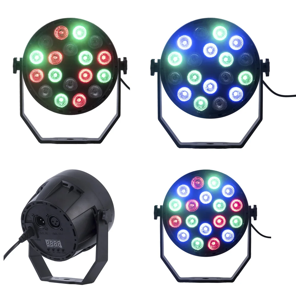 

Sound Activated Disco Lights Rotating Ball Lights18W RGB LED Stage Lights For Christmas Home KTV Xmas Wedding Show Pub