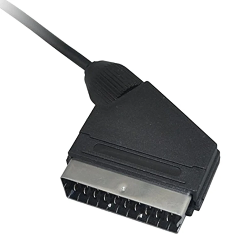 Высококачественный 1 8 м/6 футов RGB Scart кабель подходит для PS2/PS3 консоли Pal/ntsc