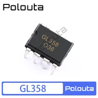 7 pcsset gl358 polouta dip 8 dual operational amplifier arduino nano integrated circuit diy electronic kit free shipping