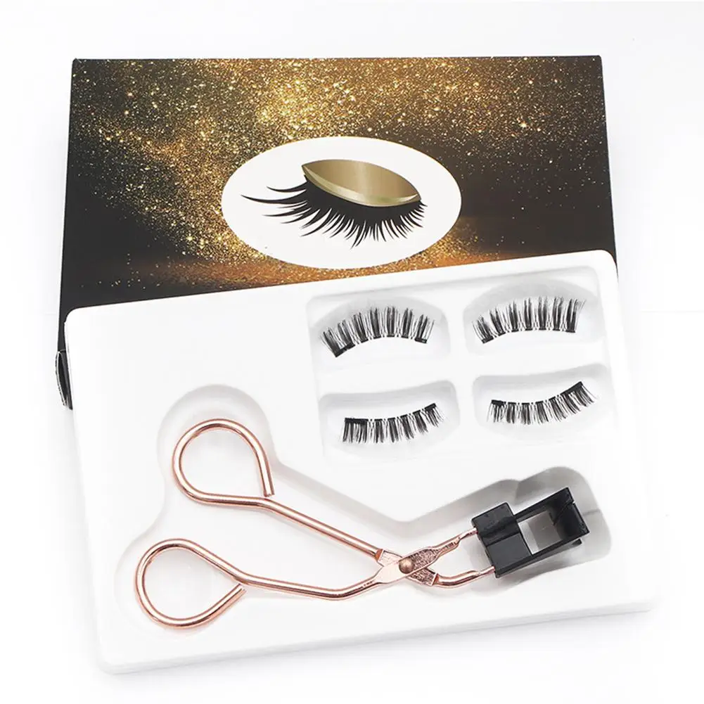 Магнитный щипцы для завивки ресниц Набор с квантовой мягкие магнитные накладных