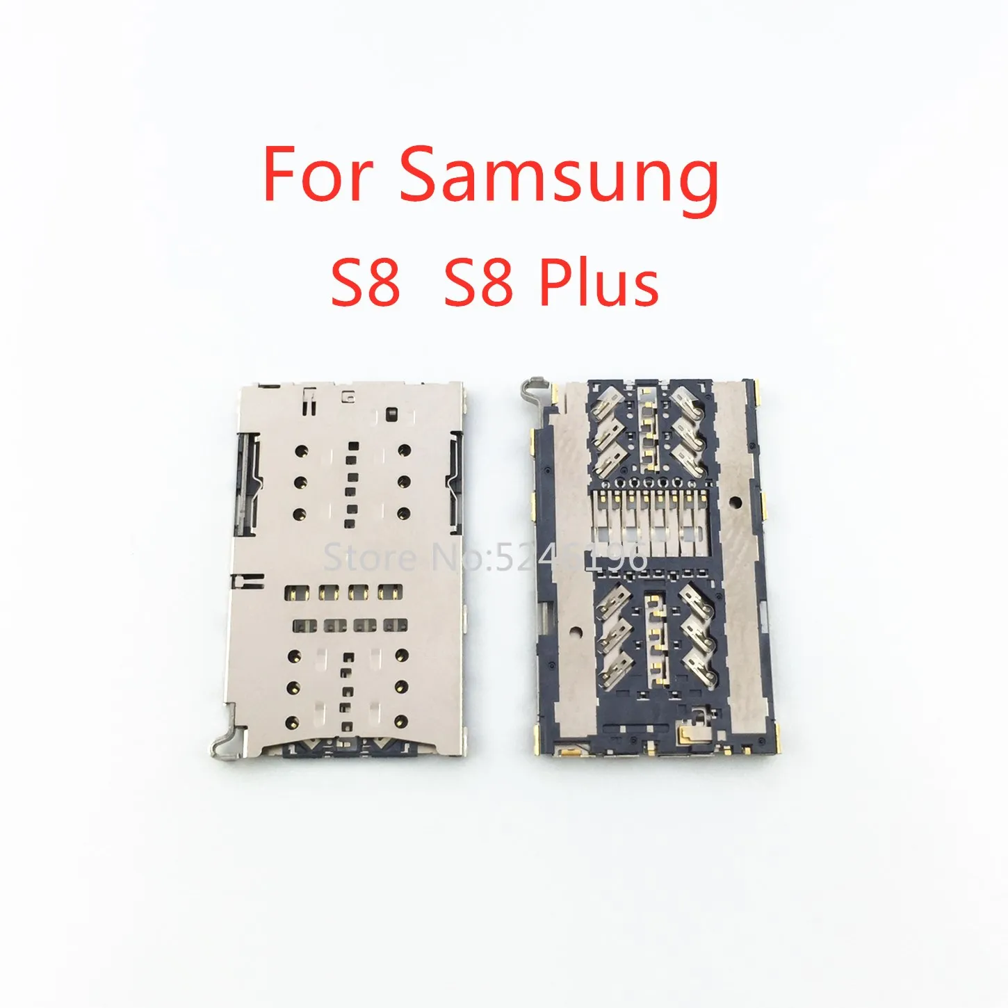 Для Samsung Galaxy S8 G950F G950U S8 Plus S8 + G955F G955U лоток для чтения sim-карт Micro SD слот для карт памяти гибкий кабель для ремонта