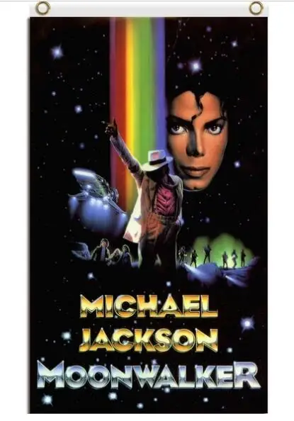

2021 3x5ft Polyester Flag with Michael Jackson Flag Custom Any Hobby Business History Banner Flag