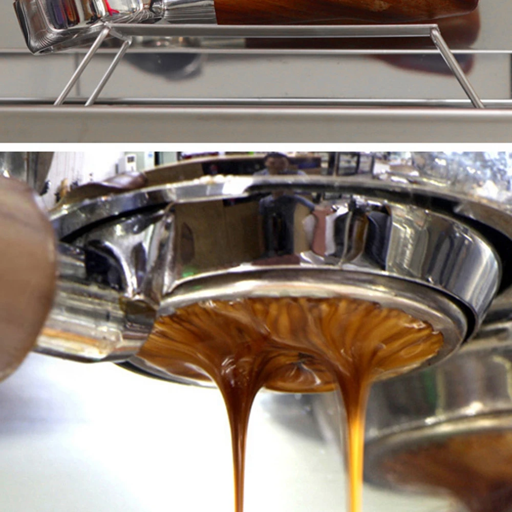 Ecocoffe Bottomelss портафильтр 58 мм применяется к E61 nuva Simonelli Appia/musica/oscar 304 ручка кофемашины из нержавеющей стали