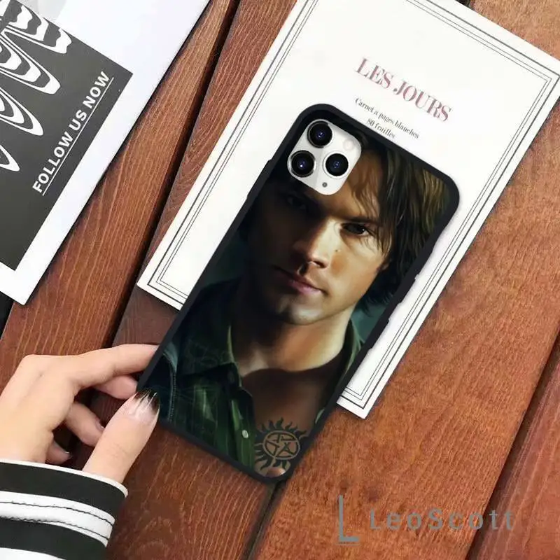 

Supernatural Jared Padalecki Phone Case for iPhone 11 12 pro XS MAX 8 7 6 6S Plus X 5S SE 2020 XR Soft silicone