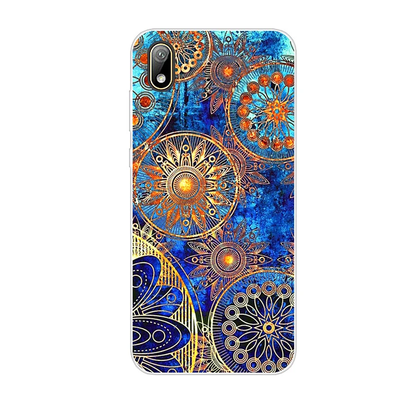 Для huawei y5 чехол силиконовый мягкий ТПУ задняя крышка для huawei Y5 защитный ковер бампер 5,71 дюймов живопись