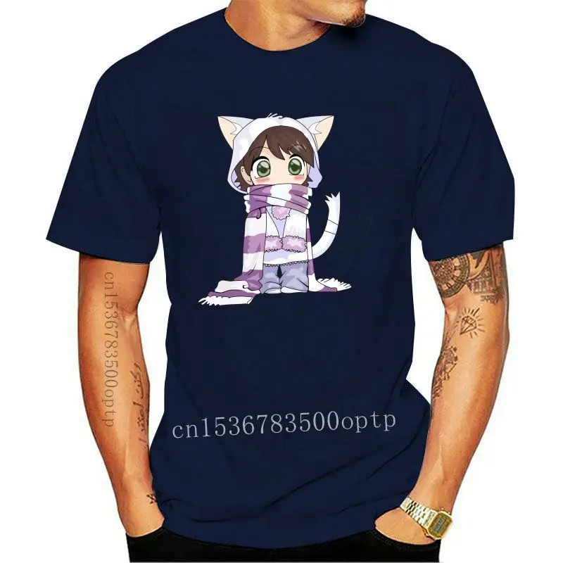 

Дизайн Chibi Neko Аниме Манга унисекс футболка уличная одежда забавная футболка