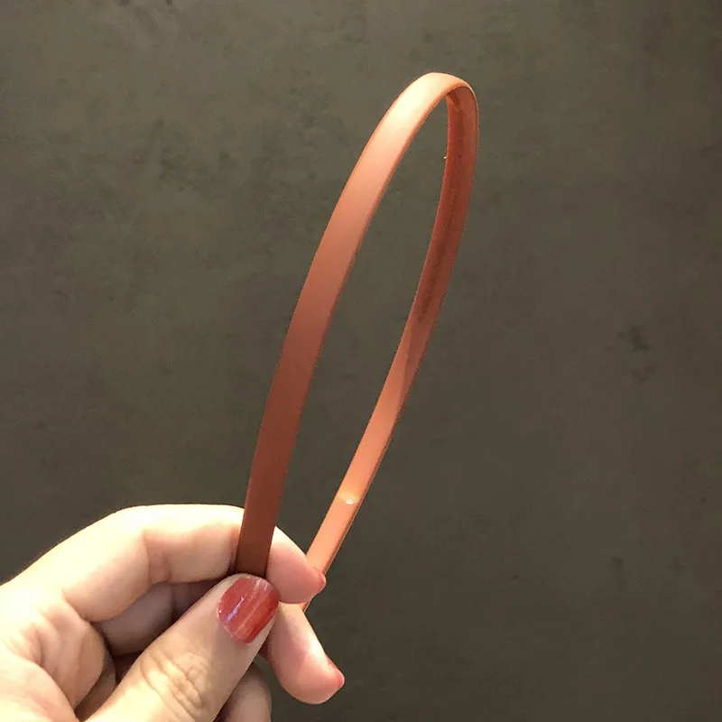 

Fashion Women Solid Headband Bezel for Hair Plastic Hair Bands Hair Hoop Girls Simple Scrub Headbands Hairband Hair Accessories