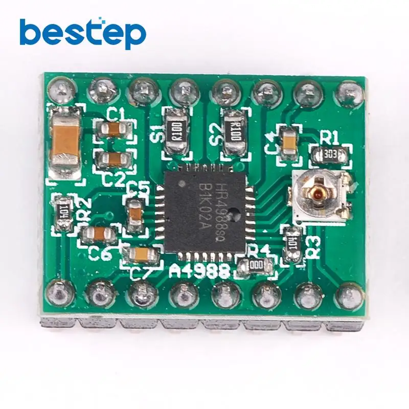 Модуль шагового двигателя Reprap A4988 с радиатором для 3D принтера Ramps 1 4 5 шт.|module