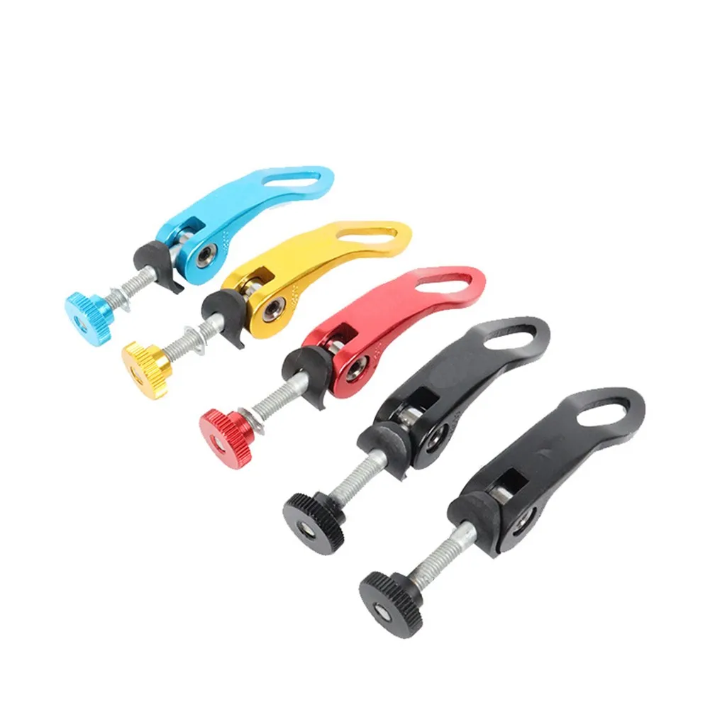

Bicycle Bike SeatPost Clamp Quick Release Binder Seat Post Screw Bolt Lever Seat Post Clamp Axle Skewer Seat Binder Lever