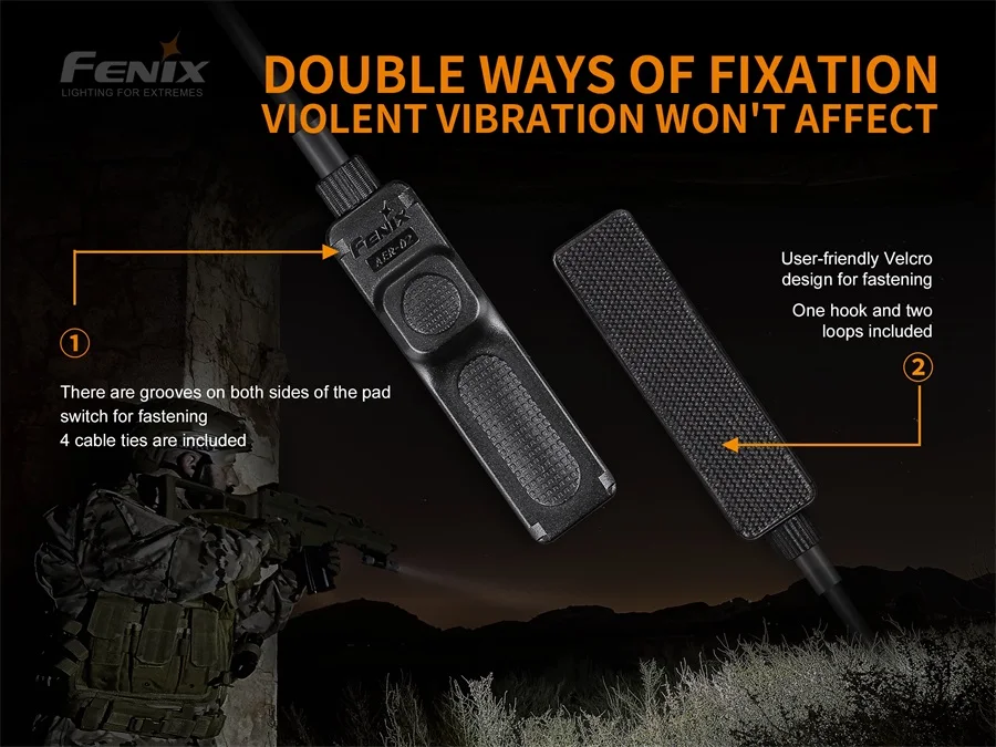 Fenix AER-02 V2.0 дистанционный переключатель давления для Fenix Тактический фонарик FD41/TK09/TK15UE/TK22/UC35/PD35 V2.0/PD35TAC