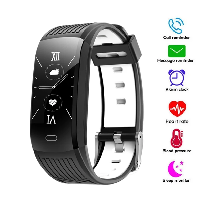 

Smart Band Bracelet IP68 Waterproof Smarthwatch Blood Pressure Fitness Tracker Heart Rate Monitor Bluetooth-compatible Wristband