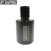 dt diatool 1pc different thread adapter for m14 to m10 m14 to 58 11 58 11 to m14 or m10 to m14 drilling core bits adapter