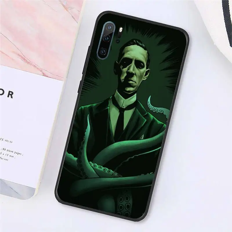 

cool lovecraft film festival Phone Case For Huawei honor Mate P 10 20 30 40 Pro 10i 9 10 20 8x Lite Y91C V17 6.38 6.44