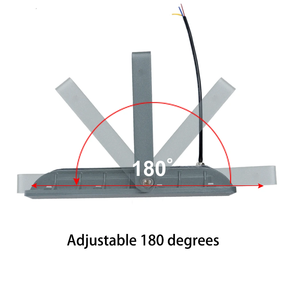10 Вт/100 Вт/200 Вт/500 Вт Светодиодный прожектор Foco светодиодный внешний Ip65