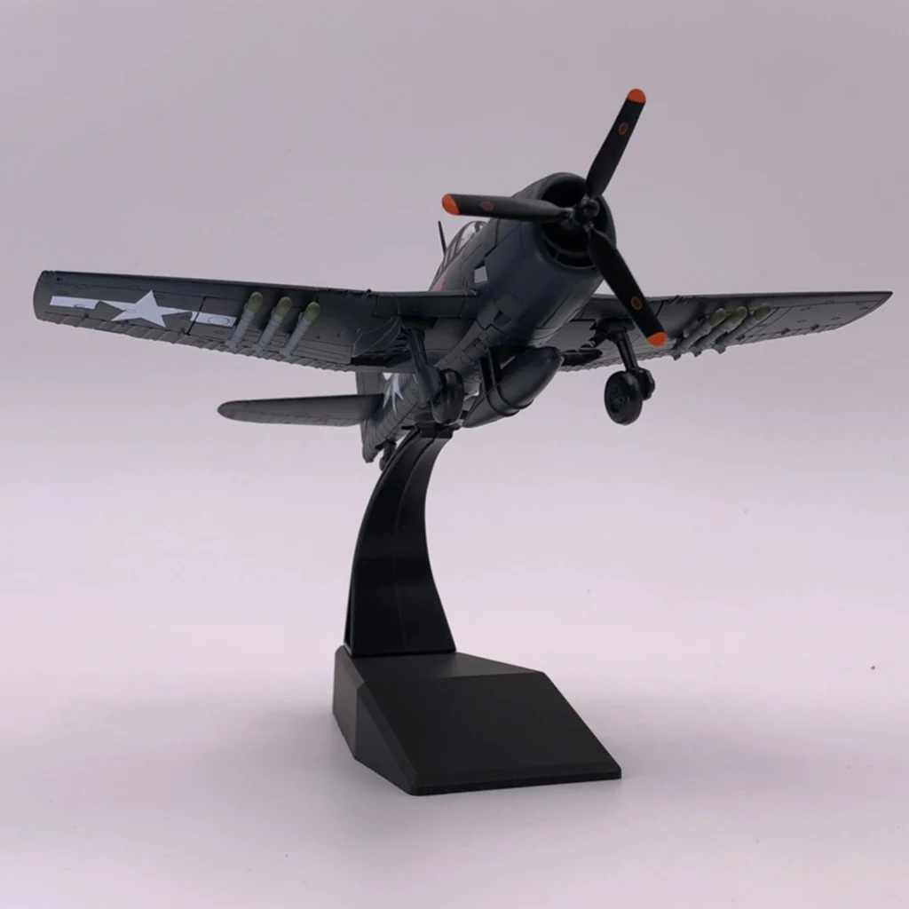 

Модель самолета F6F в масштабе 1:72, литая модель истребителя США, модель ВВС с подставкой, домашняя настольная декоративная игрушка