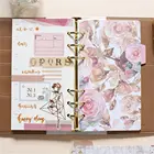 Блокнот на спирали с 6 отверстиями, 5 шт.