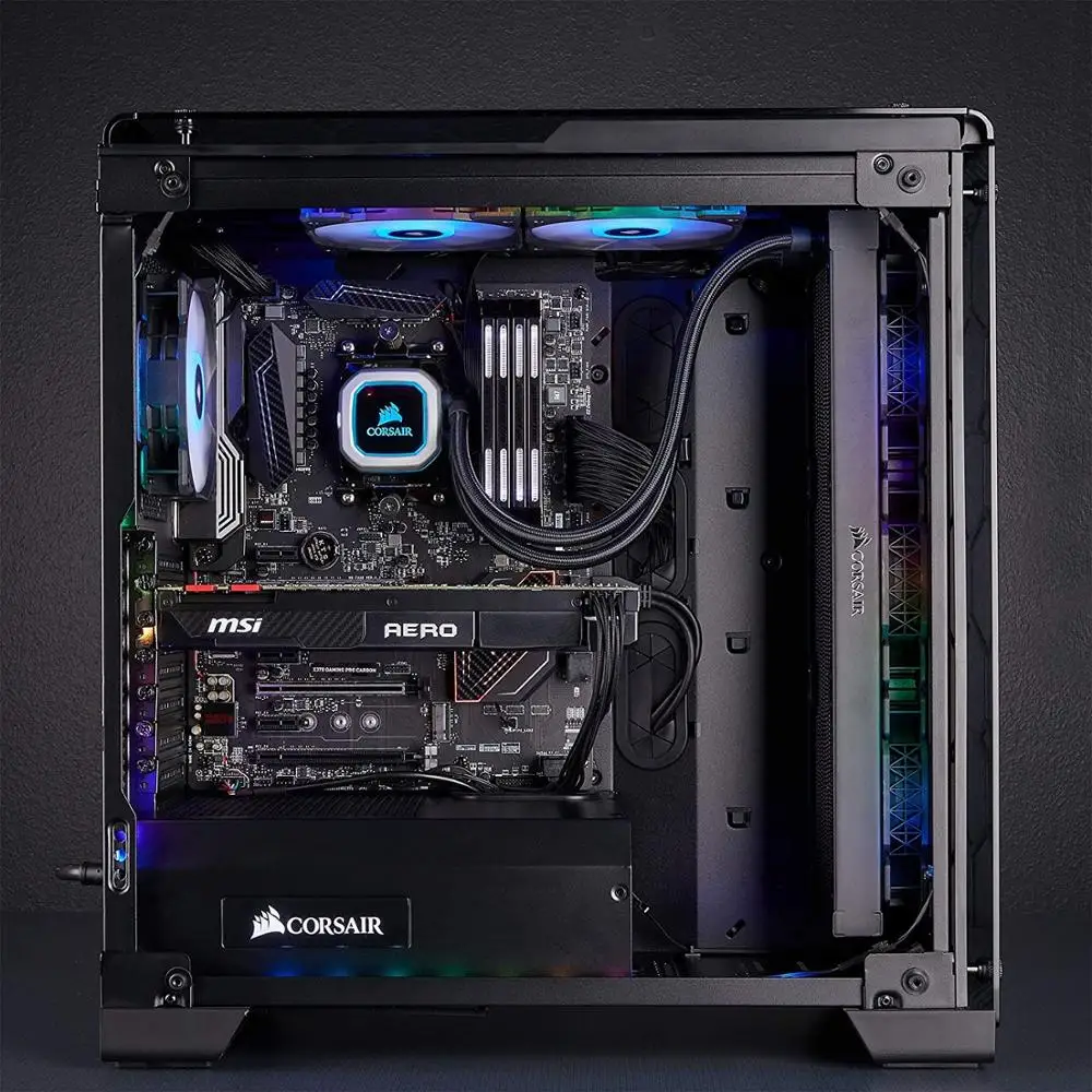 Охладитель для процессора Corsair Hydro H150i PRO RGB AIO радиатор 360 мм 3 вентилятора PWM серии