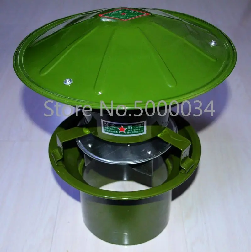 

100W Tile Big Fan Fan Blade Induced Draft Fan Fireplace Smoke Billowing Stove Exhaust Fan Smoke Machine