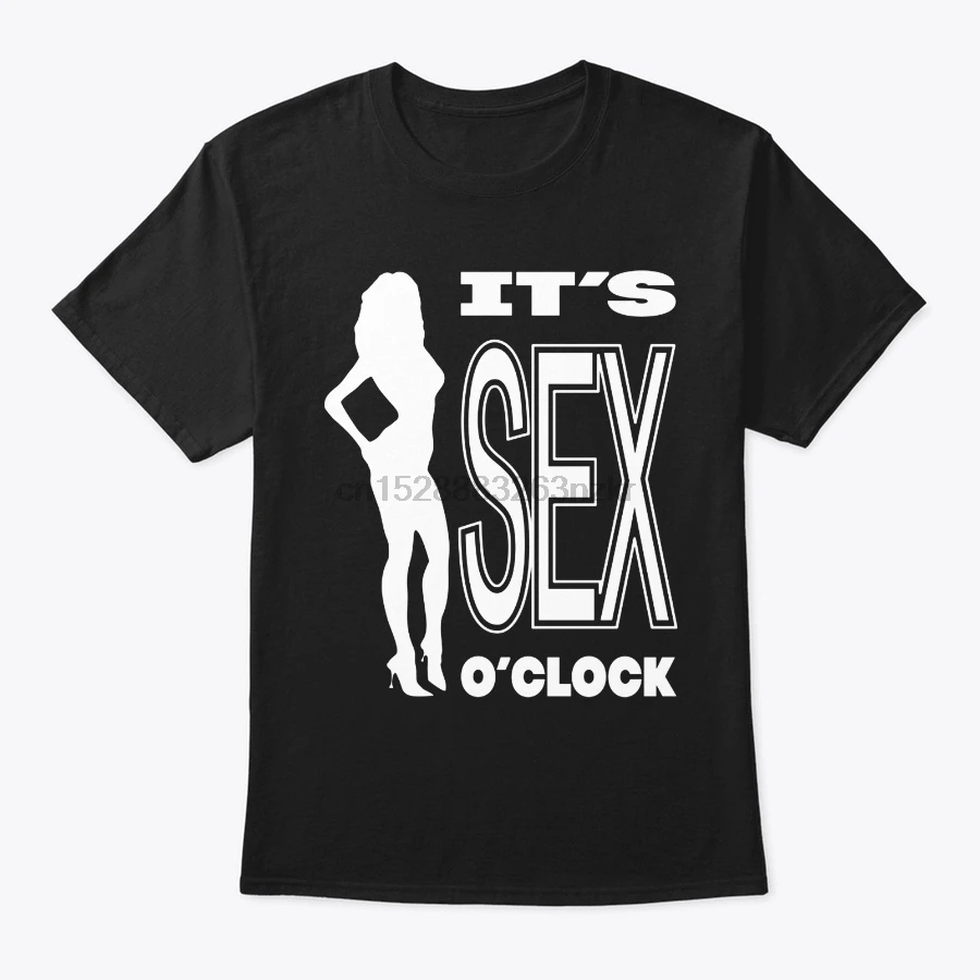 Мужская футболка It's sex Clock (1) женская футболка|Мужские футболки| |