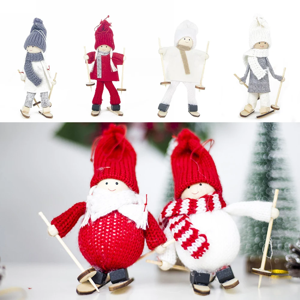 Новый Рождественский ангел плюшевая кукла игрушка рождественская елка