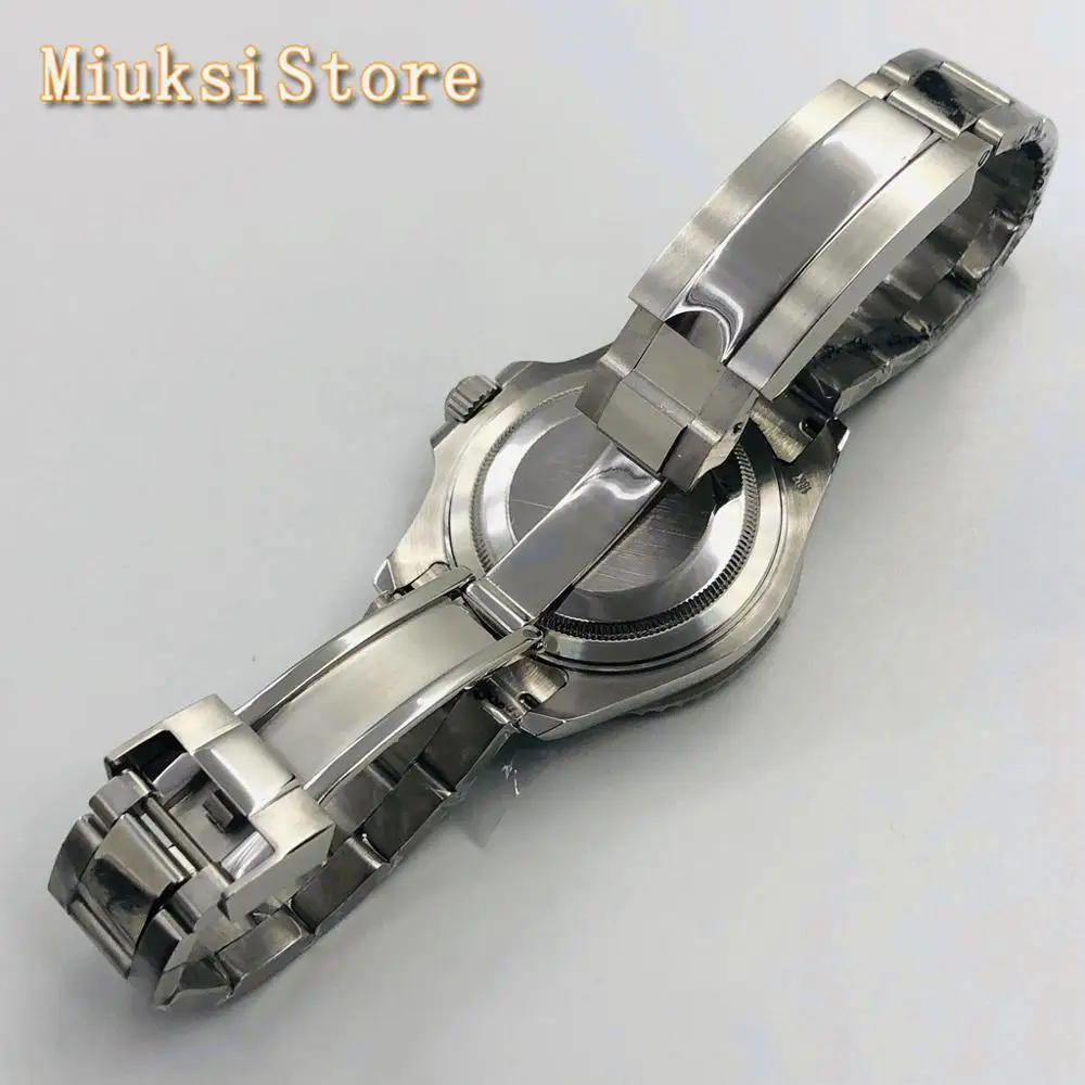 40 мм сапфировое стекло двунаправленный ободок мужские часы чехол fit ETA 2836 miyota