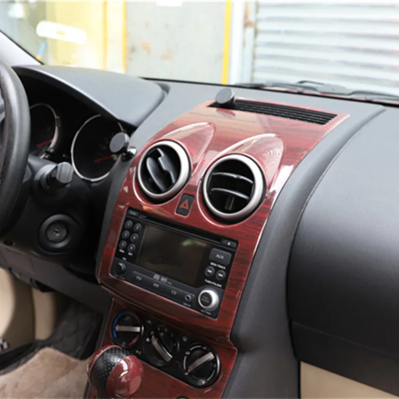 Для Nissan Qashqai J10 2008 ~ 2015 центральное управление панель переменного тока наклейка