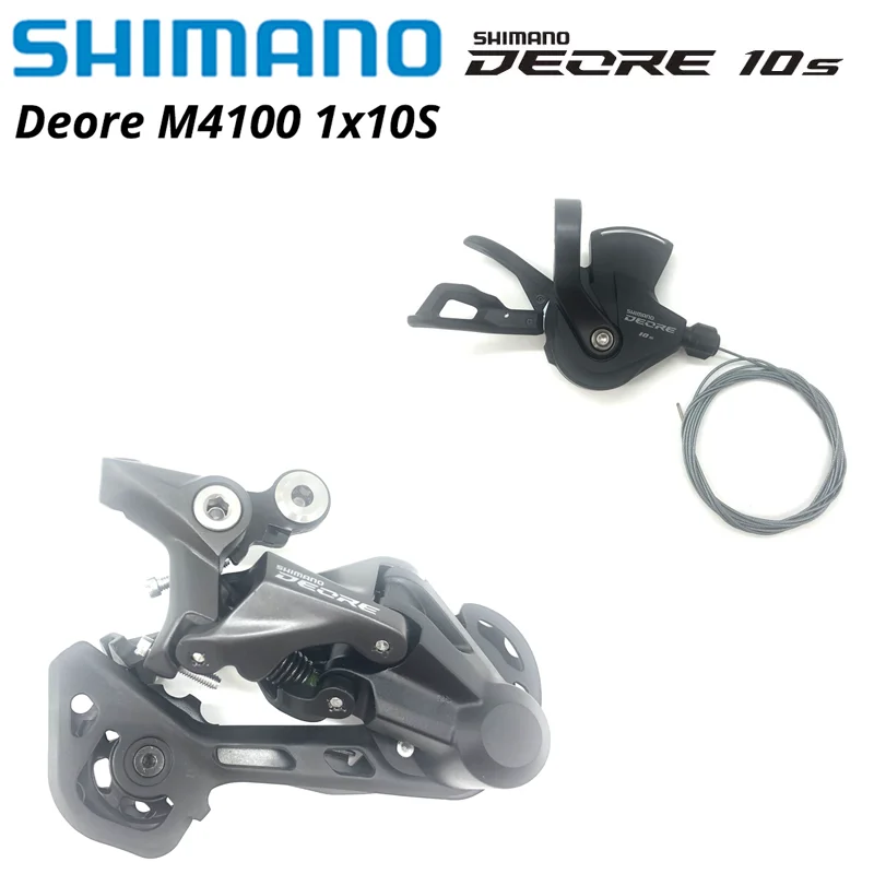 

Shimano Deore M4100 1x10S MTB bike Derailleurs Groupset SL-M4100 Shifter Lever RD-M4120 RD-M5120 Rear bicycle switch basic m6000