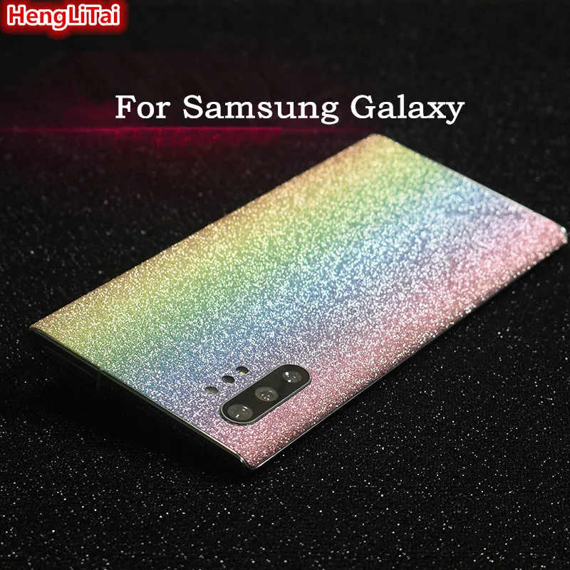 Для Samsung Galaxy Note10/Note 10Plus/Note 9/Note 8 блестящая кристальная Алмазная задняя паста