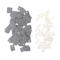 100pcs to 220 plastic insulation washer transistor and to 220 silicone pads insulator set