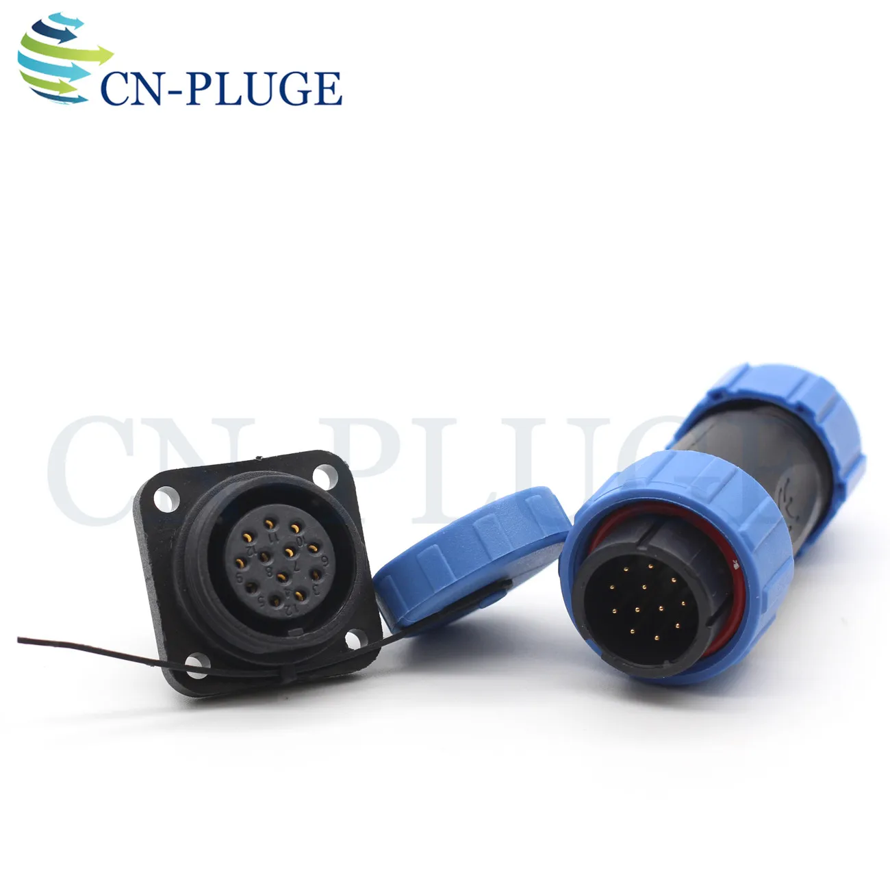 12 контактный проводной разъем SP21 автомобильный промышленный водонепроницаемый