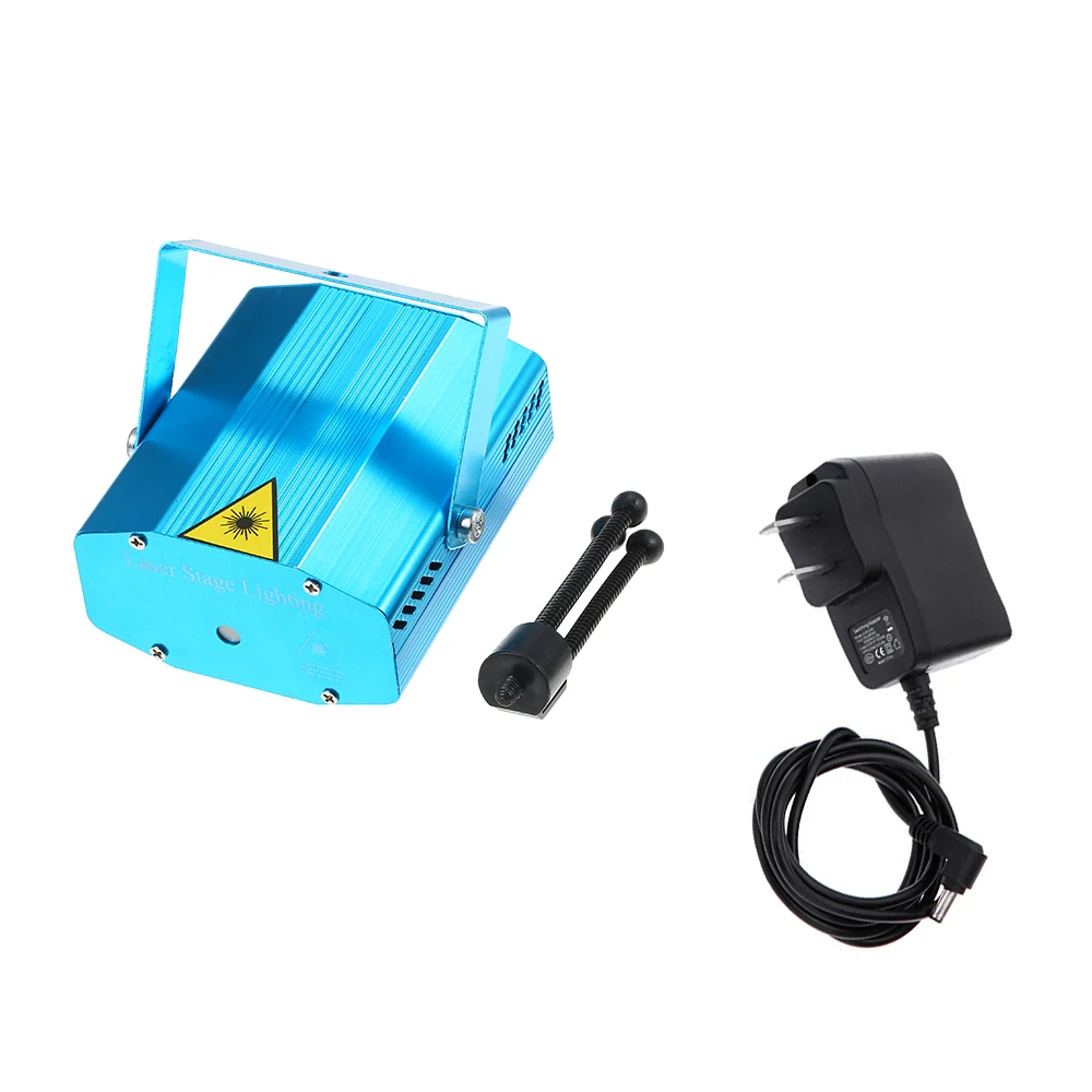 Миниатюрный светодиодный лазерный проектор красного и зеленого цвета с узорами